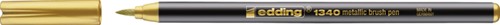 Brushpen edding 1340 metallic goud