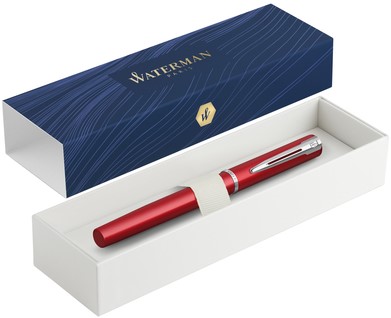 Vulpen Waterman Allure red  lacquer CT fijn-3