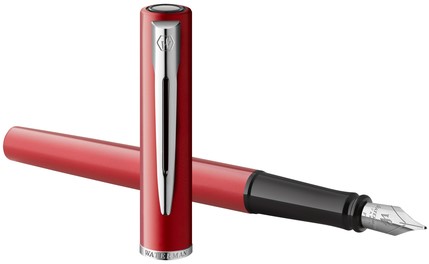 Vulpen Waterman Allure red  lacquer CT fijn-2