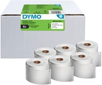 Etiket Dymo labelwriter 2177565 102mmx210mm verzend wit doos à 6 rol à 140 stuks-2