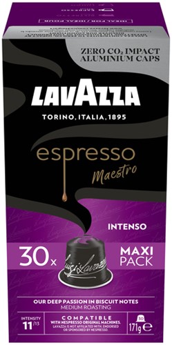 Koffiecups Lavazza espresso Intenso 30 stuks