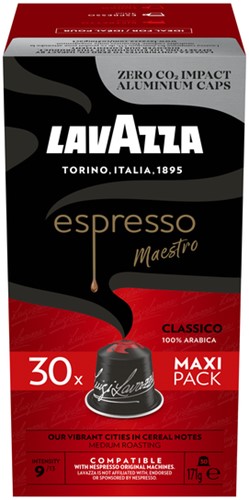 Koffiecups Lavazza espresso Classico 30 stuks