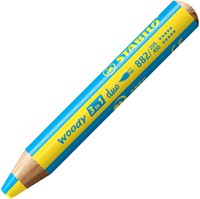 Kleurpotloden STABILO 882 woody 3 in 1 duo inclusief puntenslijper assorti etui 6 à stuks-5
