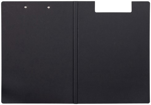 Klembordmap MAULbalance A4 versterkt karton rug 8mm zwart-1