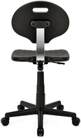 Werkstoel Euroseats Tarente Medium zwart-1