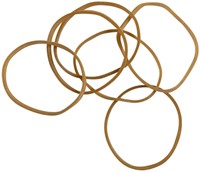 Elastiek Standard Rubber Bands 14 50x1.5mm 1kg 5333 stuks bruin