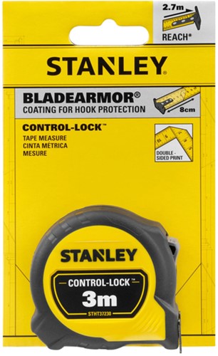 Rolmaat Stanley Control-Lock 3 meter 19mm