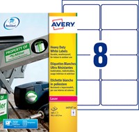 Etiket Avery L4715-20 99.1x67.7mm weerbestendig wit 160 etiketten-3