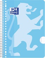 Collegeblok Oxford School A4+ lijn 23-gaats 160 pagina's 80gr pastel assorti 3 stuks-3