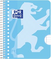 Collegeblok Oxford School A5+ lijn 17-gaats 160 pagina's 80gr pastel assorti 3 stuks-4