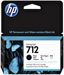 Inktcartridge HP 712 3ED70A zwart