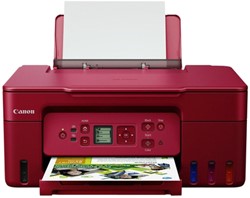 Multifunctional inktjet Canon PIXMA G3572 rood