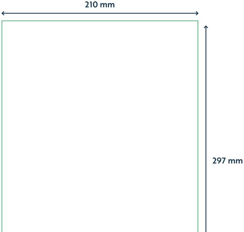 Etiket Qbasic A4 1.000 vel 210x297mm 1000 labels-3