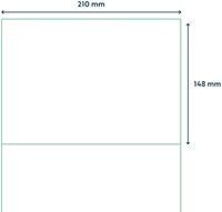 Etiket Qbasic A4 1.000 vel 210x148mm 2000 labels-2