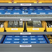 Labelprinter Dymo Rhino 4200 industrieel azerty 19mm geel in koffer-4