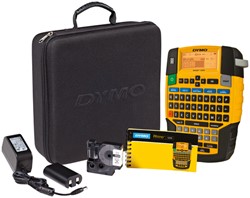 Labelprinter Dymo Rhino 4200 industrieel qwerty 19mm geel in koffer