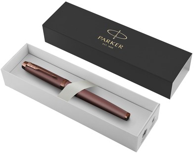 Rollerpen Parker IM Monochrome burgundy GT fijn-3