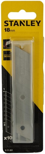 Afbreekmesjes Stanley 18mm 10 stuks