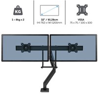 Monitorarm Fellowes Eppa Crossbar wit-3