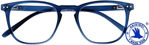 Leesbril I Need You +3.00 dpt Tailor donkerblauw