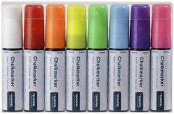 Krijtstift Europel 15mm assorti etui 8 stuks