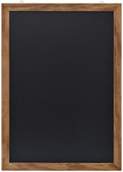 Krijtbord Europel met lijst 60x84cm natural