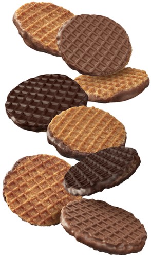 Koekjes Elite Special Dutch chocolate stroopwafelmix 120 stuks-2