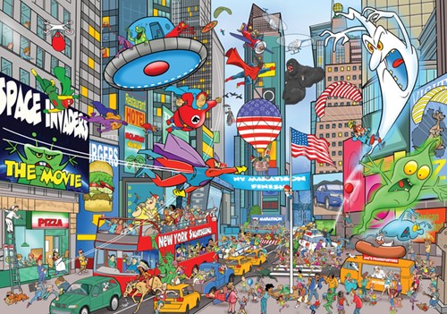 Puzzel That's Life City New York 1000 stukjes-2