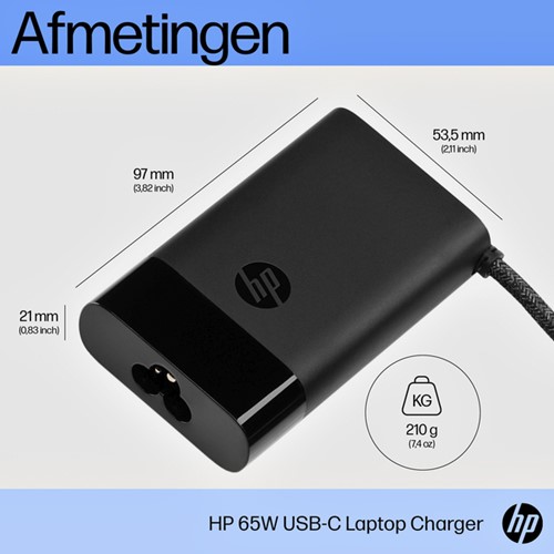 Laptop Charger HP 65W USB-C-2