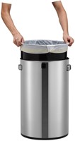 Afvalbak EKO Urban Bin 60liter RVS-3