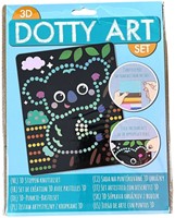 Knutselset 3D Dotty art assorti-3