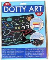 Knutselset 3D Dotty art assorti-2