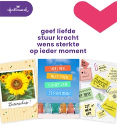 Wenskaart Hallmark navulset A4 zakelijke momenten 8 kaarten