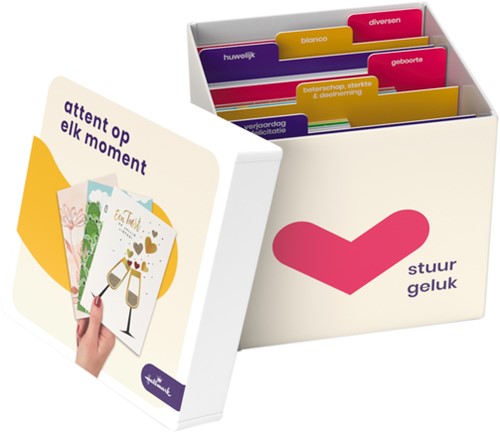 Wenskaart Hallmark business box 80 kaarten assorti