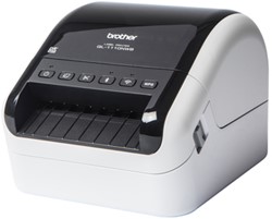 Labelprinter Brother DK QL-1110NWB desktop 103,6mm wit