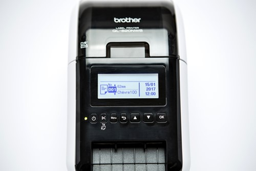 Labelprinter Brother DK QL-820NWBc desktop 62mm wit-1