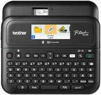 Labelprinter Brother P-touch TZe PT-D610BT desktop qwerty 24mm zwart in koffer-1