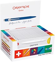 Balpen Caran d'Ache Colormat-X 849 display á 10 stuks assorti