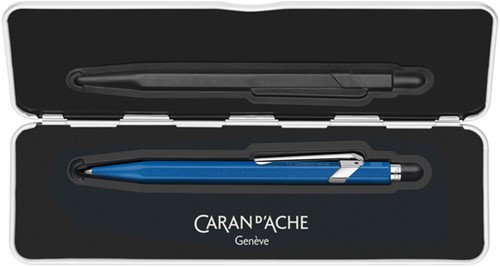 Balpen Caran d'Ache Colormat-X 849 blauw-2