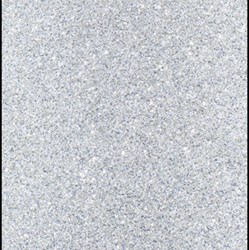 Glitterkarton Folia 50x70cm 300gr 5 vel zilver