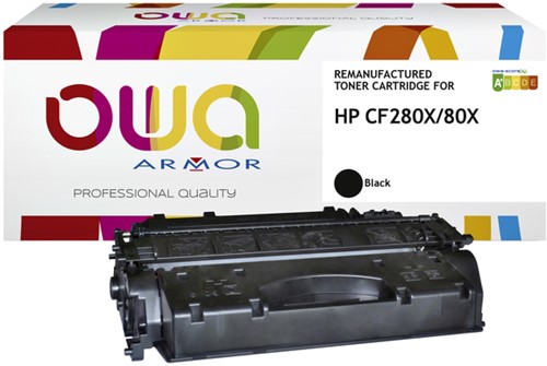 Tonercartridge OWA alternatief tbv HP CF280X zwart