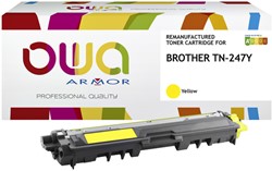 Toner OWA alternatief tbv Brother TN-247Y geel