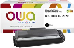 Toner OWA alternatief tbv Brother TN-2320BK zwart