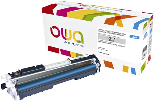 Tonercartridge OWA alternatief tbv HP CF351A blauw