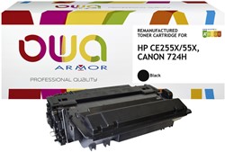 Tonercartridge OWA alternatief tbv HP CE255X zwart