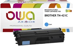 Toner OWA alternatief tbv Brother TN-421C blauw