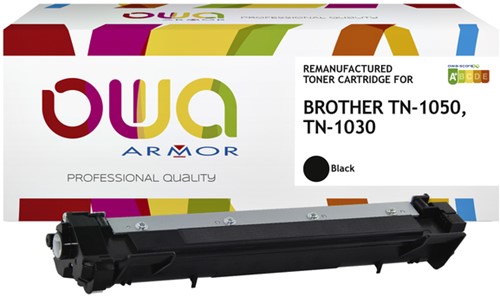 Toner OWA alternatief tbv Brother TN-1050BK zwart