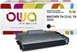 Toner OWA alternatief tbv Brother TN-2210BK zwart