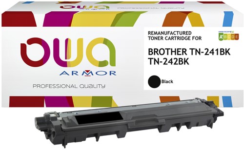 Toner OWA alternatief tbv Brother TN-241BK zwart