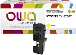 Toner OWA alternatief tbv Kyocera TK-5230Y geel